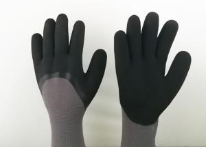 Wholesale Warm Winter Latex Coated Gloves Hot Melting Cuff Stitch Great Grip Capacity from china suppliers
