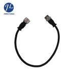 S Terminal Male Female Aviation Cable / Aircraft Rear View Camera Connection