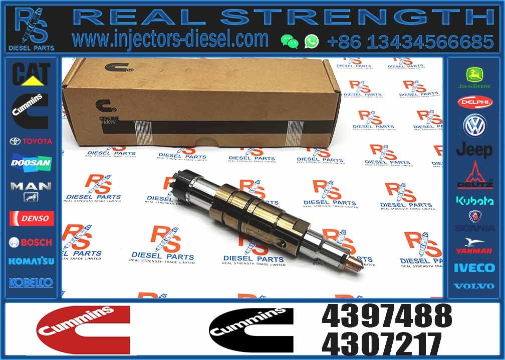 GAMEN 6 Months Warranty Common Rail Diesel Engine Fuel Injector 4397488 For DC09 DC13 DC16 Diesel Engine SCANIA