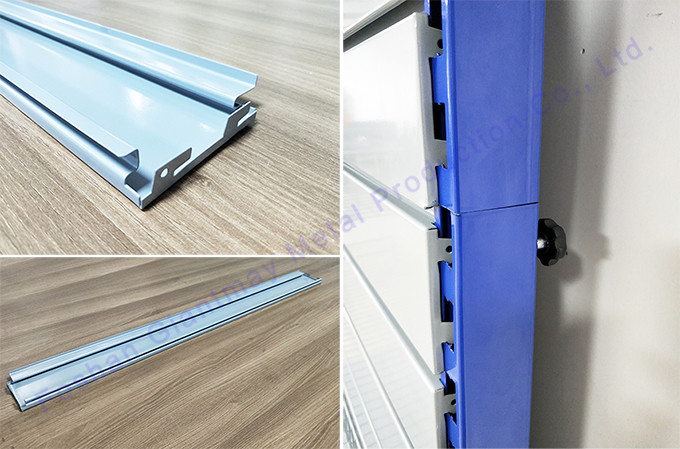 Portable Metal Slatwall Stand Cellphone Accessory Display Rack Slat Wall Accessories