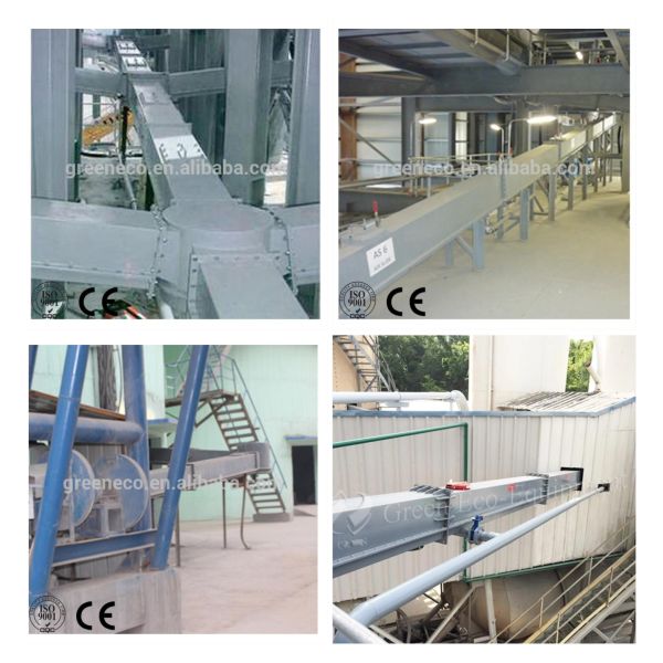 Simple Structure Inclined Feed Conveyor Low Power Consumption