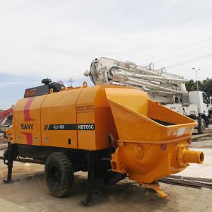 Wholesale 115KW Used Stationary Kawasaki Hydraulic Concrete Trailer Pump from china suppliers