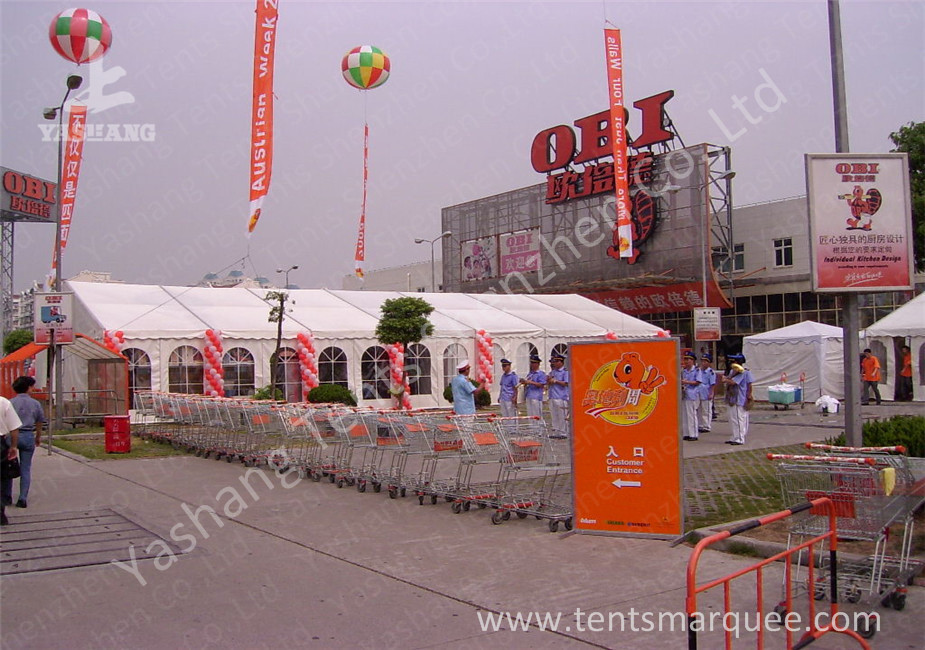 Red Roof Cover Outdoor Event Tent Garden Marquee Hire ISO CE Certification