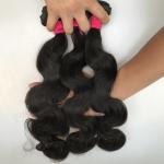 10A 10"- 40" 100% Brazilian Virgin Hair Extensions Human Hair Undyed Color