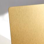 No Fingerprint 304 Brushed Stainless Steel Sheet For Wall Panel Decoration