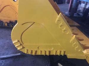 Wholesale Customizable Color Excavator Rock Bucket With Track Shoes Assembly On Bottom from china suppliers