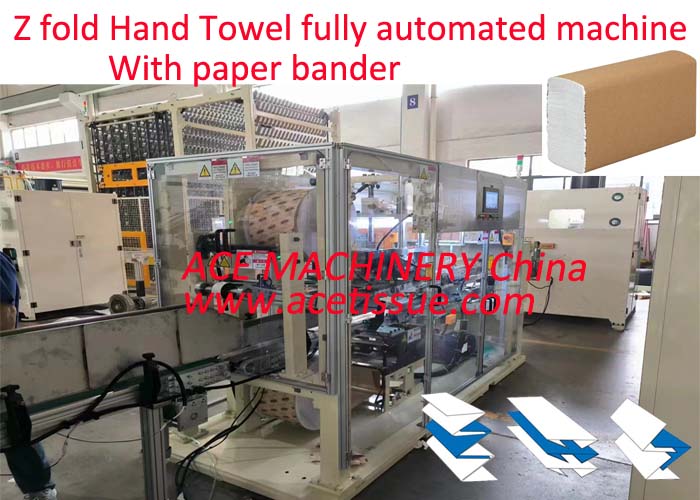 Tissue Paper Packing Machine with paper sleeve