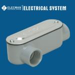 Threaded LR IMC Rigid Aluminum Conduit Bodies 2 Inch