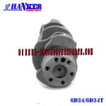 ME300086 Mitsubishi 6D34 6D34T Crankshaft For Fuso Diesel Engine Parts