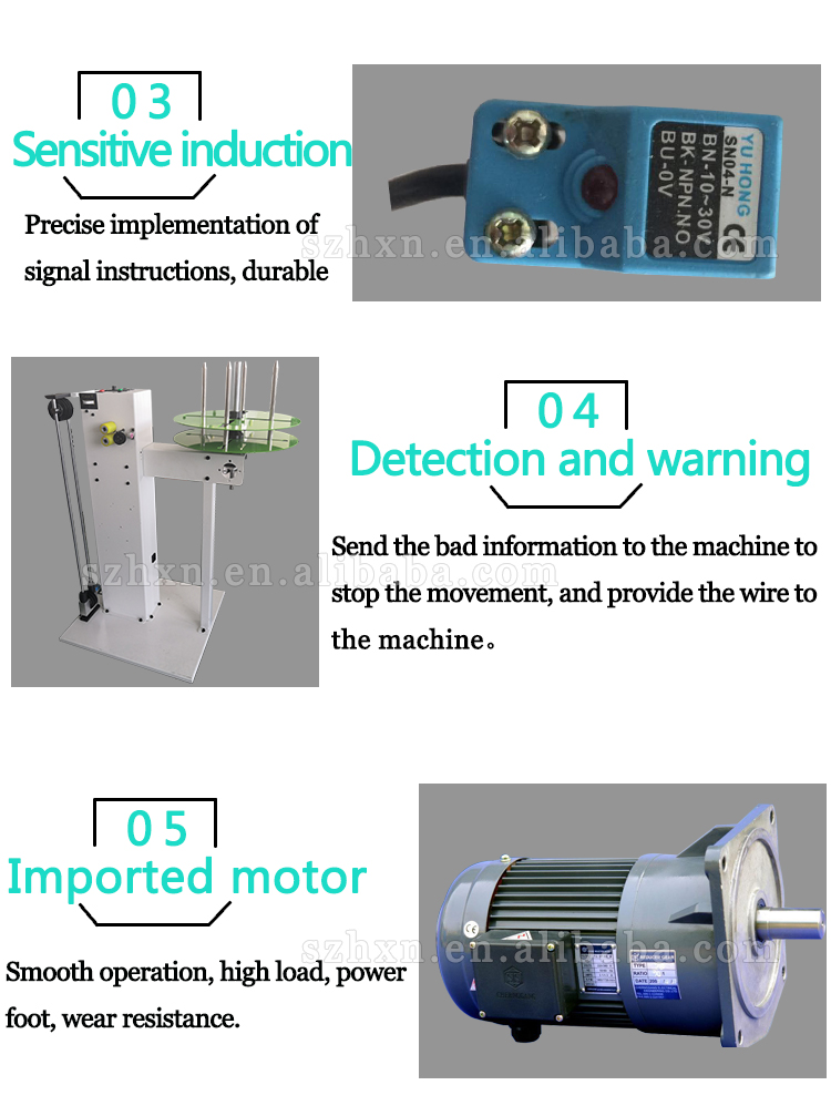 15KG Auto Take-up Machine with Positive and Negative Wire Feeding Way Wire Feeder