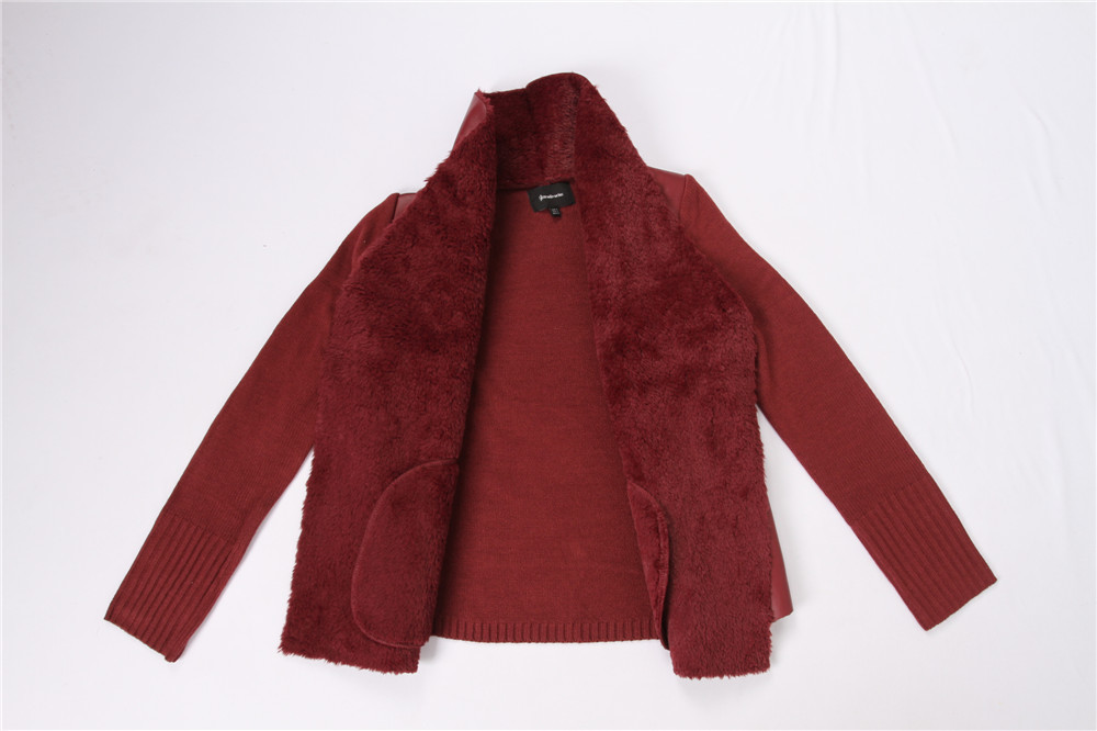 Stradivarius Red Ladies Sweater Cardigan S M L