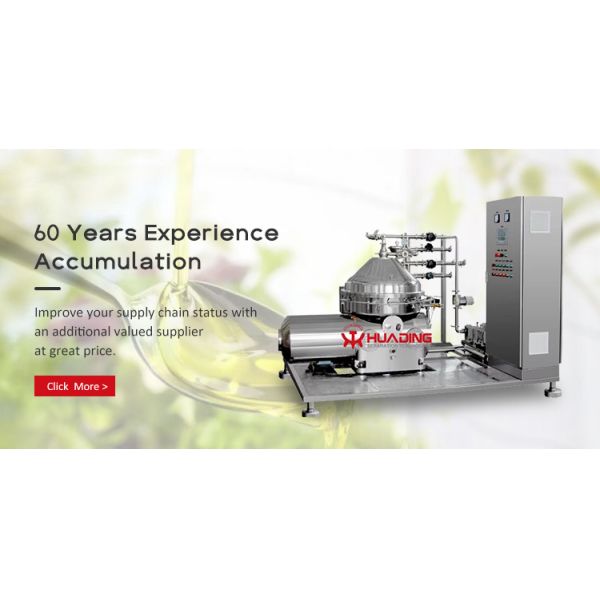 High Capacity Disc Nozzle Bowl Separator