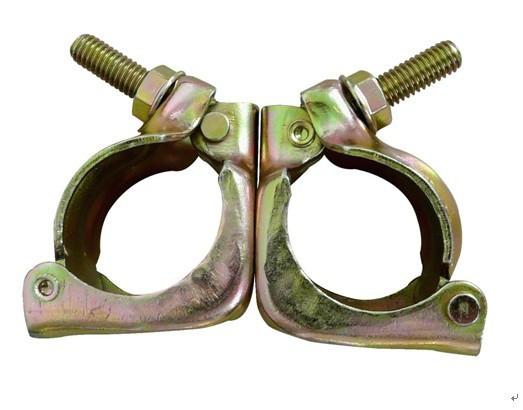 Quality High Strength Tube And Clamp Scaffolding  Forged Swivel Clamp ROSH Certification for sale