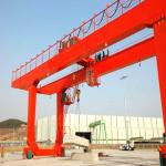 20 Ton Double Girder Yard Gantry Crane Construction U Type