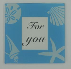 Wholesale Glass Photo Coaster Spec 9*9*0.4cm AT14C601 from china suppliers