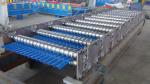 6 - 15m / Min Rolling Speed Roof Roll Forming Machine 0.4 - 0.7mm Material