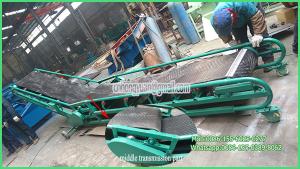 Wholesale rubber belt conveyor types truck unloading belt conveyor from china suppliers