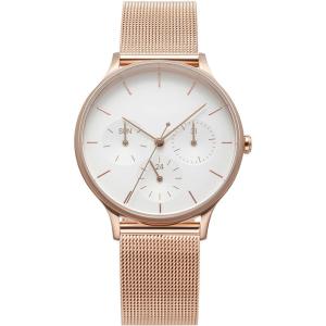 Wholesale 39mm Rose Gold Wristwatch Stainless Steel Back Gold Chain Watch For Ladies from china suppliers