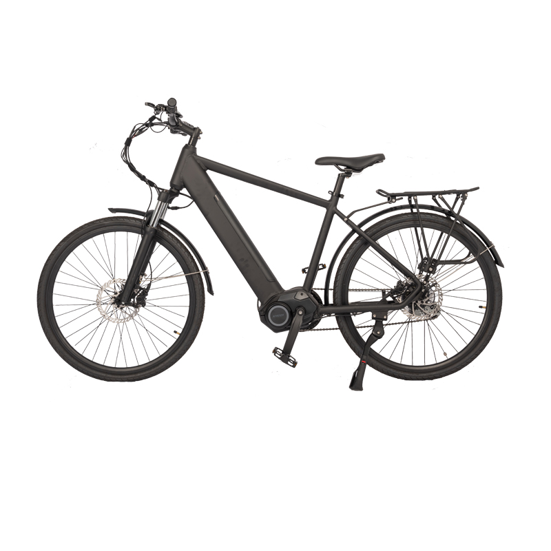 ANANDA 36v 250w Mid Drive Motor Electric City Bike with Aluminum Alloy Frame and Disc Brake