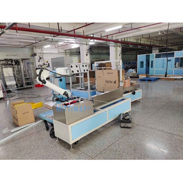 Medium Robot Case Packer Robotic Arm Performance