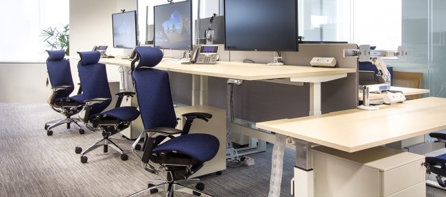 IFIT Smile Face Black Ergonomic Desk Chair With Lumbar Support Adjustable Ergonomic Office Chair