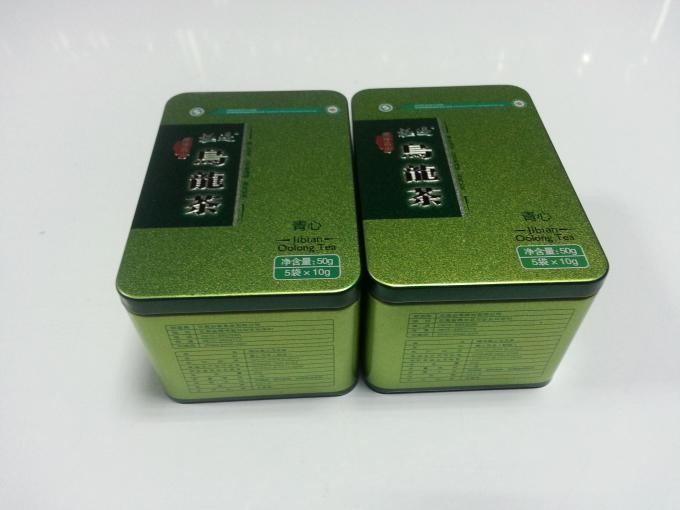 Small Empty Tea Tins Vintage Tin Canisters Food Grade Tin Boxes