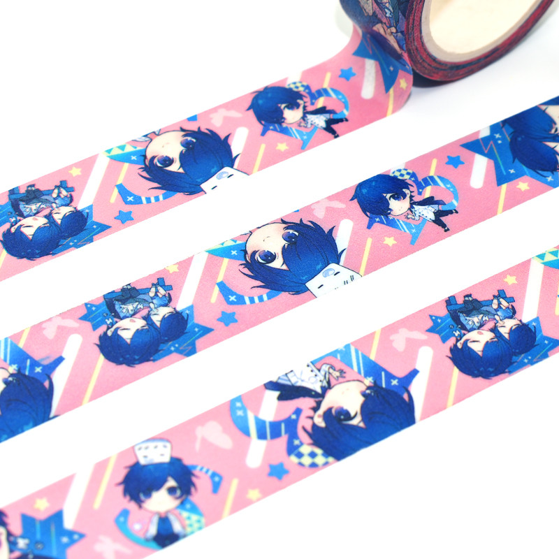 Japanese Washi Masking Tape Anti UV Colorful Art Design Washi Tape Japanese Washi Masking Tape
