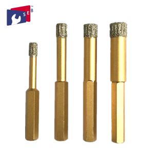 Wholesale Vacuum brazed diamond core drill bits for hard porcelain tile from china suppliers