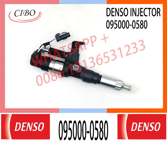 Neutral common rail injector 095000-0580,095000-0581,095000-0582,095000-0583,9709500-058 for S05C 23910-1201,S2391-0120