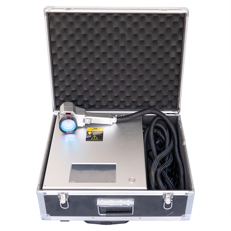 Surface Paint Cleaning Mini Air Cooling 50W 100w Hand Held Pulse Laser Cleaner for Manufacturing Plant Surface Treatment