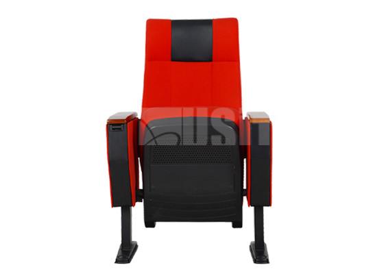High End Fabric Church Theatre Seating , Commercial Theater Seating Soft PU