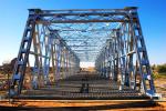 Steel Frame Steel Truss Bridge Single lane For Ferry , Assembly