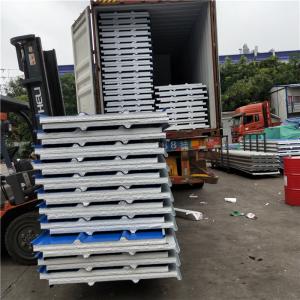 Wholesale 3.5m prefab home materials waterproof eps sandwich roof panels 1050-50-0.376mm from china suppliers
