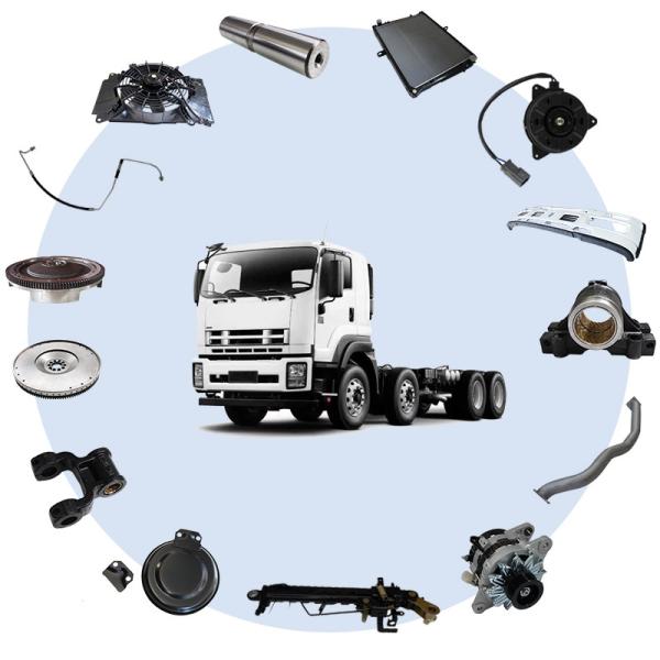 Steel Semi Trailer Truck Spare Parts Isuz Heavy Duty Accessories for 2000-2020