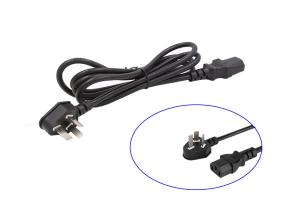 Wholesale Fire Retardant Three Plug 10A 1000mm Medical Power Cable from china suppliers