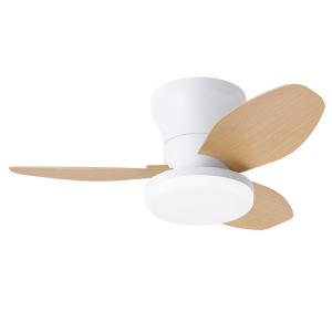 Wholesale Factory Direct Sales of 35-inch Home Bedroom Living Room Ceiling Fan with Light Low Floor Ceiling Fan from china suppliers