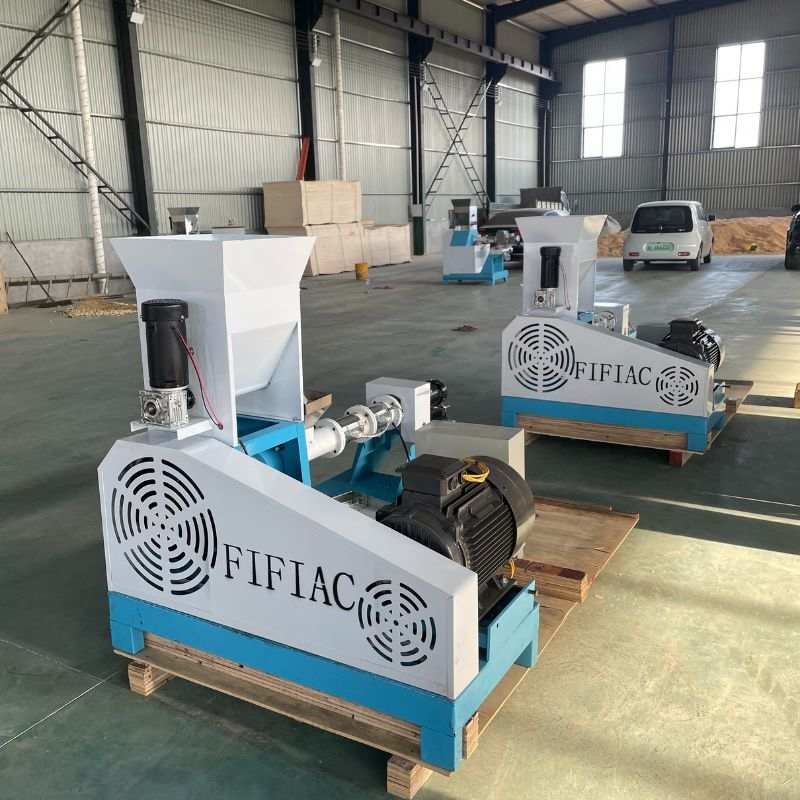12mm Fish Food Manufacturing Machine Floating Fish Feed Mill Pellet Extruder Making Machine