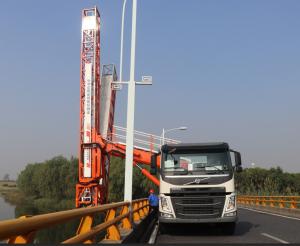 Wholesale Volvo Euro VI 450HP Under Bridge Inspection Truck , Bridge Inspection Equipment from china suppliers