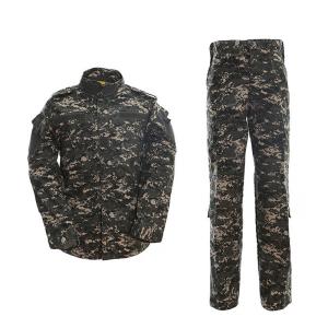 Wholesale Logo-free Outdoor Man Camouflage Clothes for Work Training Long Sleeve Shirts Trousers from china suppliers