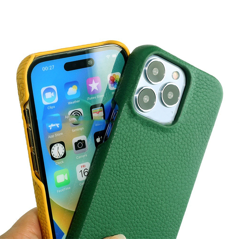 Luxury Ultra Thin Protective Sleeve Leather Phone Case for Iphone 15 promax Compatible