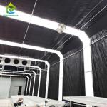 3.2*3 Steeple Auto Blackout Greenhouse Light Dep Caterpillar Tunnel Greenhouse