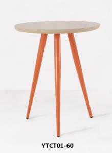 Wholesale Colourful Wood Iron Restaurant wedding lesiure table (YTCT01-60) from china suppliers