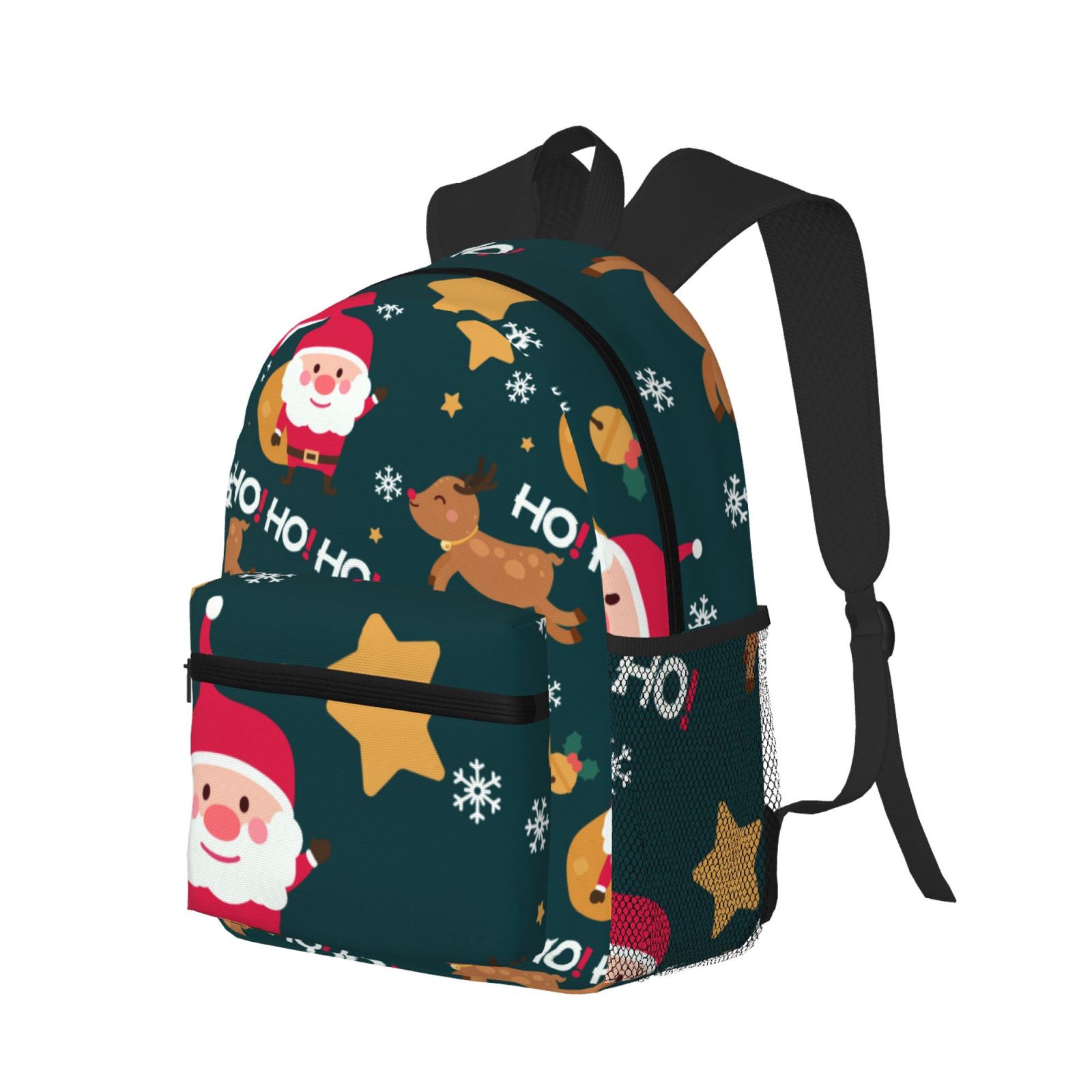 Functional and Fashionable Custom Logo Pattern Design School Backpack for Students