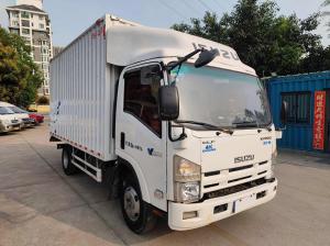 Wholesale White Manual Pre Owned Cargo Vans Diesel Isuzu Used Cargo Van Box Truck from china suppliers