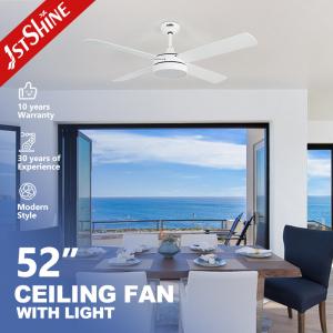 Wholesale DCF-W986 35W Low Noise 4 MDF Blade Modern Ceiling Fan LED Light For Bedroom from china suppliers