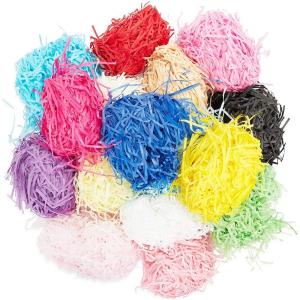 Wholesale Biodegradable 22g 80g Colorful Shredded Paper Filler For Packaging from china suppliers