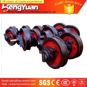 Wholesale OEM provided overhead travelling forged trolley crane wheel from china suppliers