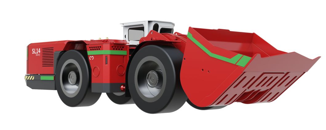 Shentuo SL14 Battery Scooptram Carbon Free Emission 6m&sup3; Underground Loader Mining LHD