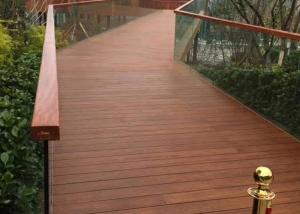 Wholesale Eco Poly Bamboo Deck Tiles 1220 Kg/M³ Density With Low Expansion Rate from china suppliers