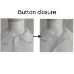 Fashion Uniform Micro-Porous Medical Visitor Disposablelab Coat with Label